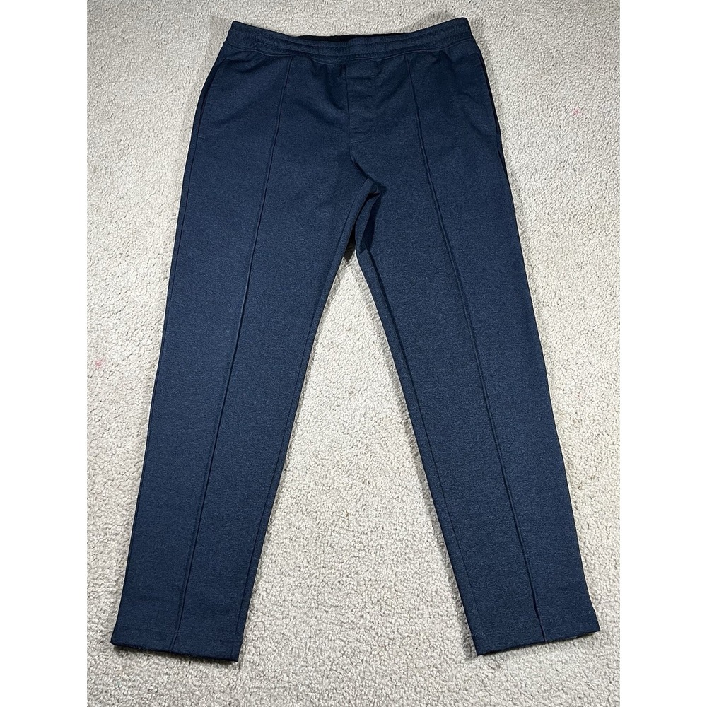 Club Monaco Drawstring Joggers Sweatpants For Men Navy Blue Size Medium stretchy